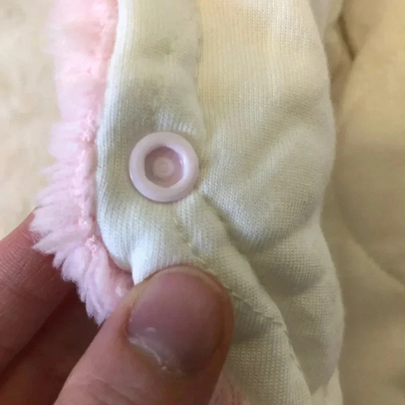 WINTER SUIT - fluffy baby girl winter suit - Picture 4 of 7